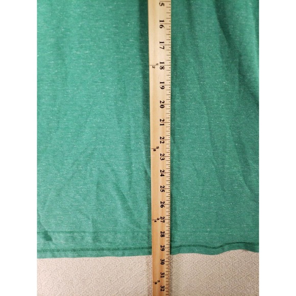 St John's Bay Polo Mens XL X-Large Green Performance Stretch Short Sleeve Shirt - Picture 3 of 6